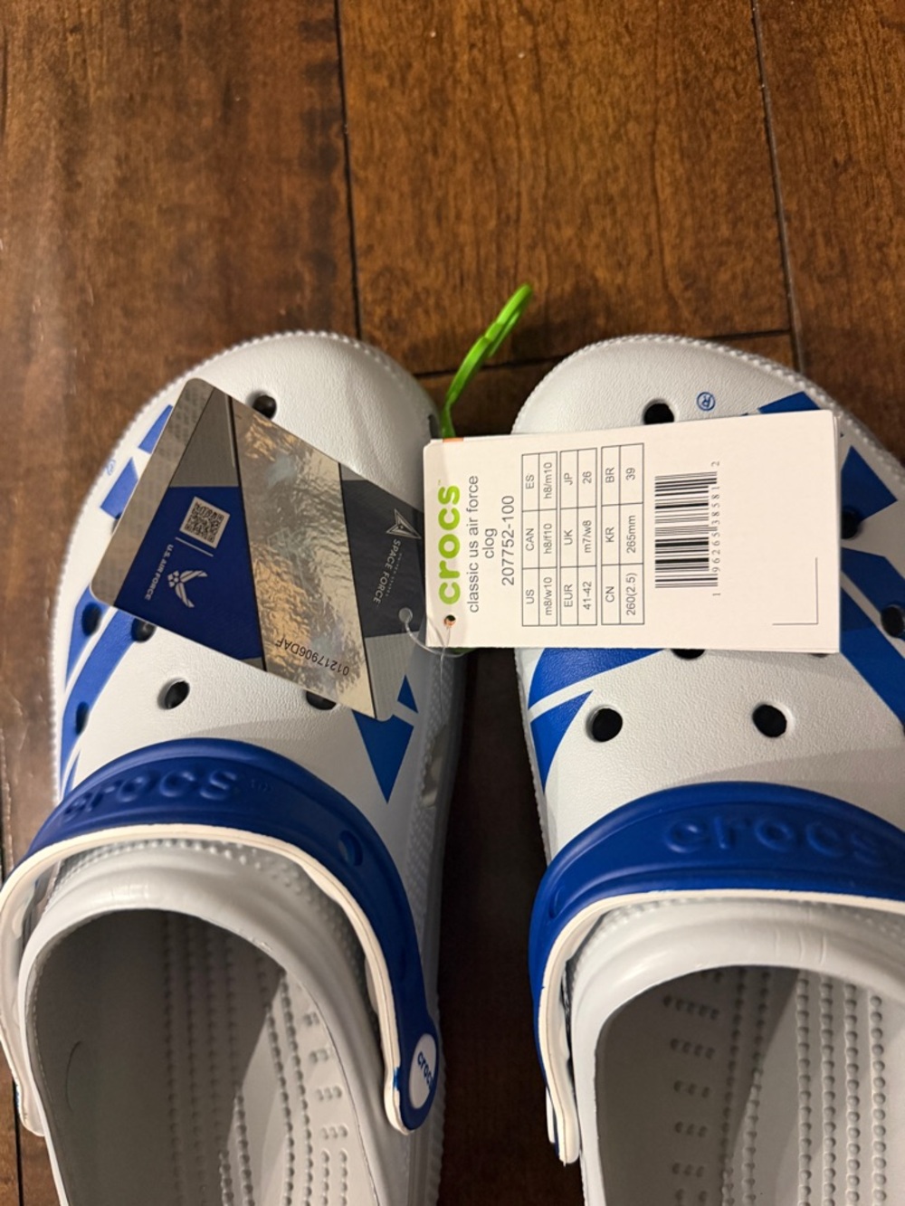 Classic US Air Force Crocs NWT - Picture 3 of 11